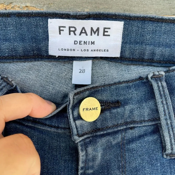FRAME Le Skinny De Jeanne Jeans 28 - Picture 3 of 8